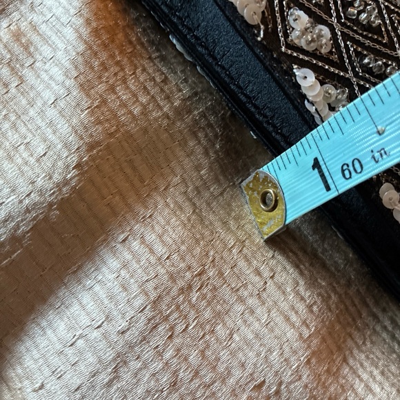 Badgley Mischka Black and Silver Clutch - Picture 13 of 15